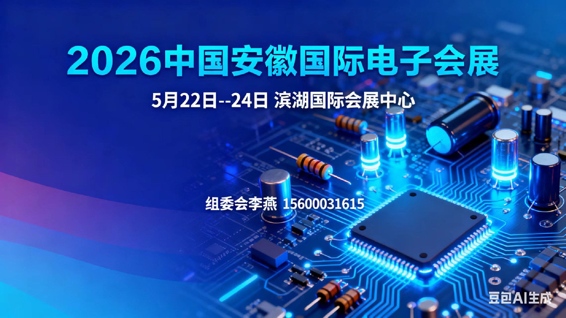 芯潮聚庐州 智链向全球|2026中国(安徽)国际电子技术展,5月合肥启幕