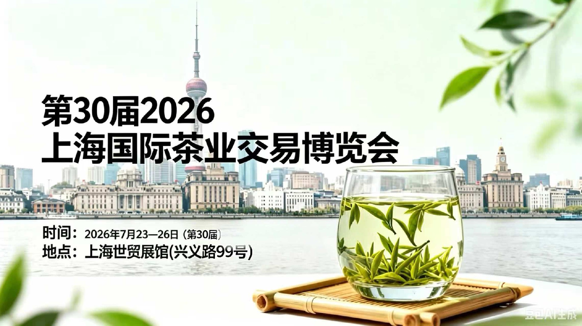 2026上海国际茶业交易博览会：沪上茗香，茶耀东方