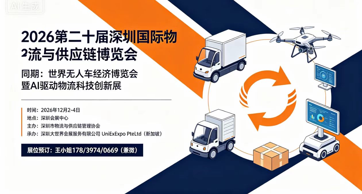 2026第二十届深圳国际物流与供应链博览会