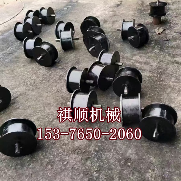 矿车轨道轮对 聚氨酯包胶缓冲轮组含轮含轴