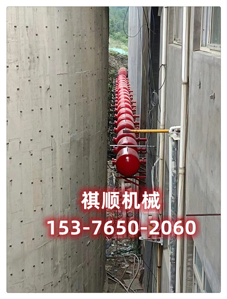 破拱疏通空气炮 水泥厂疏通装置100L空气炮